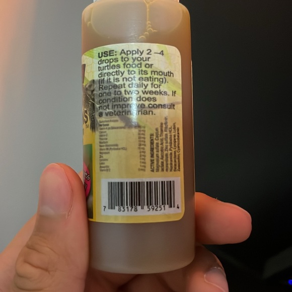 Turtle and tortoise eye vitamins for the prevent of eye disorders - Picture 3 of 3